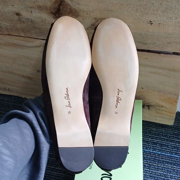 Sam Edelman Signature Collection Zane Ballet Flat Size 10 Suede - Picture 9 of 9